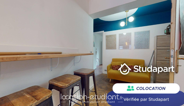 Colocation étudiante Studio &agrave; Vanves (92170)