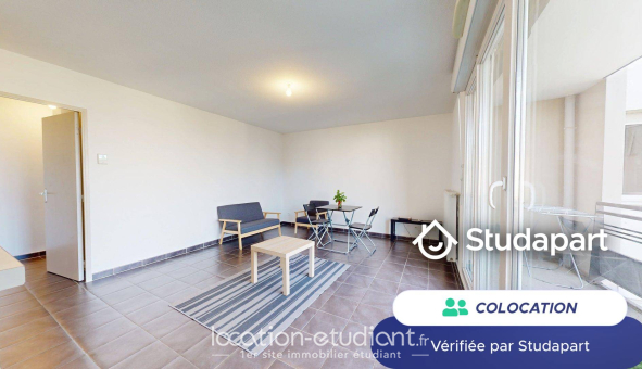 Colocation étudiante Studio &agrave; Vénissieux (69200)