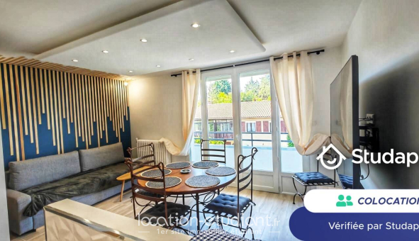 Colocation étudiante Studio &agrave; Vénissieux (69200)