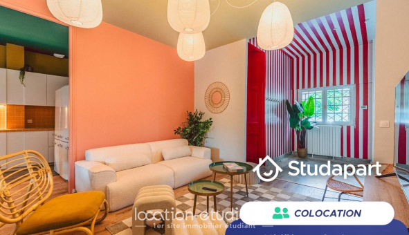 Colocation étudiante Studio &agrave; Villejuif (94800)