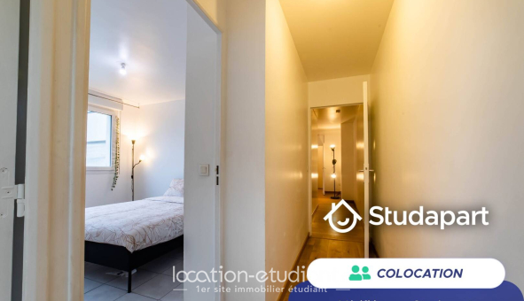 Colocation étudiante Studio &agrave; Villejuif (94800)