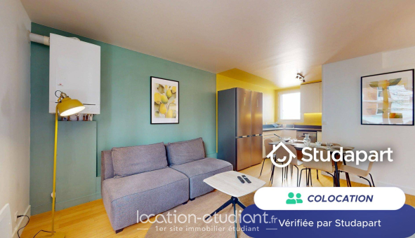 Colocation étudiante Studio &agrave; Villejuif (94800)