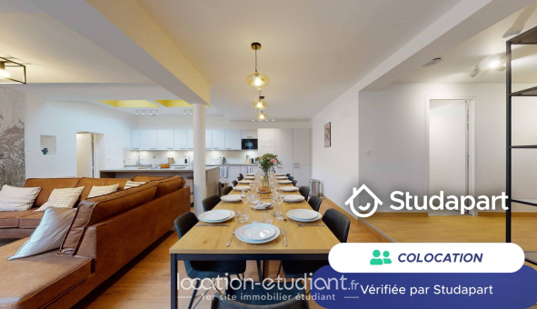 Colocation étudiante Studio &agrave; Villejuif (94800)