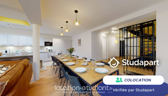 Colocation étudiante Studio &agrave; Villejuif (94800)