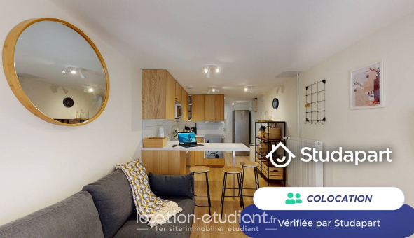 Colocation étudiante Studio &agrave; Villejuif (94800)