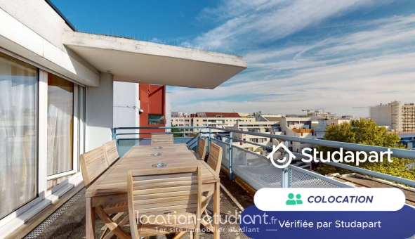Colocation étudiante T1 &agrave; Villejuif (94800)