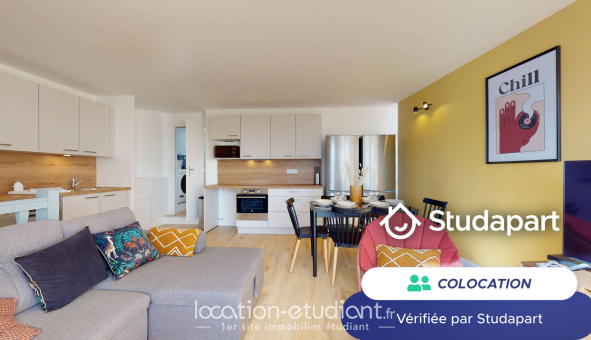 Colocation étudiante T1 &agrave; Villejuif (94800)