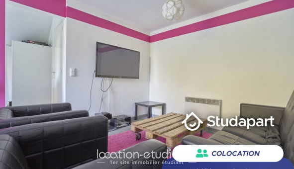 Colocation étudiante T5 &agrave; Villeneuve d'Ascq (59491)