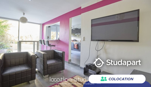 Colocation étudiante T5 &agrave; Villeneuve d'Ascq (59491)