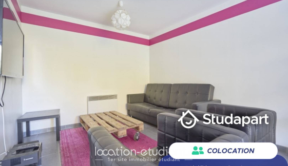 Colocation étudiante T5 &agrave; Villeneuve d'Ascq (59491)