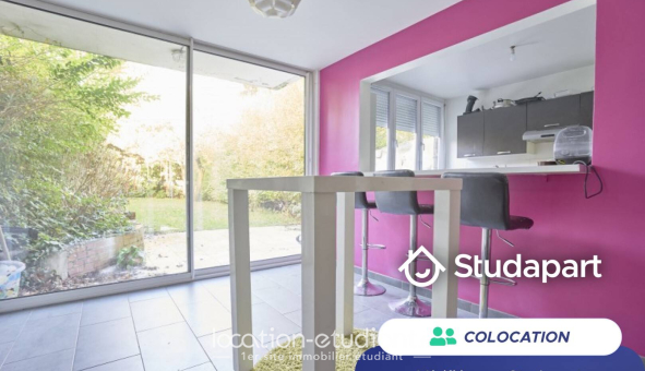 Colocation étudiante T5 &agrave; Villeneuve d'Ascq (59491)