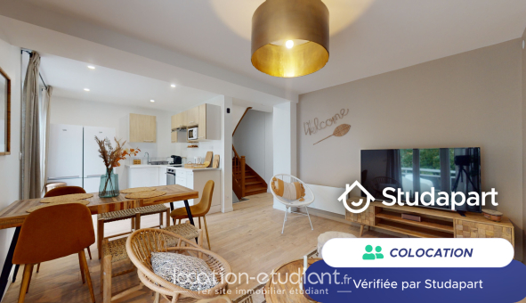Colocation étudiante Studio &agrave; Villers lès Nancy (54600)