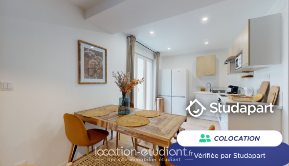 Colocation étudiante Studio &agrave; Villers lès Nancy (54600)