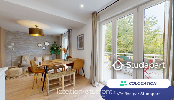Colocation étudiante Studio &agrave; Villers lès Nancy (54600)