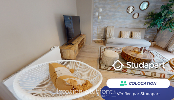Colocation étudiante Studio &agrave; Villers lès Nancy (54600)