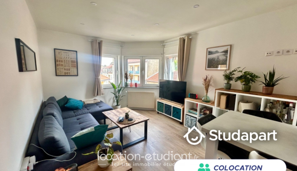 Colocation étudiante Studio &agrave; Villerupt (54190)