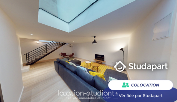 Colocation étudiante Studio &agrave; Villeurbanne (69100)