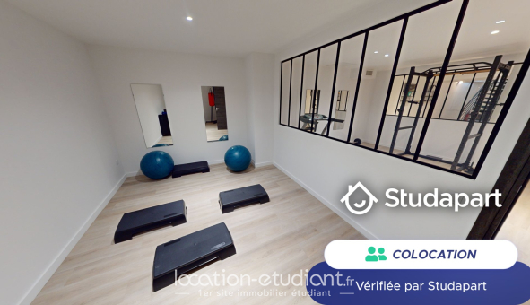 Colocation étudiante Studio &agrave; Villeurbanne (69100)