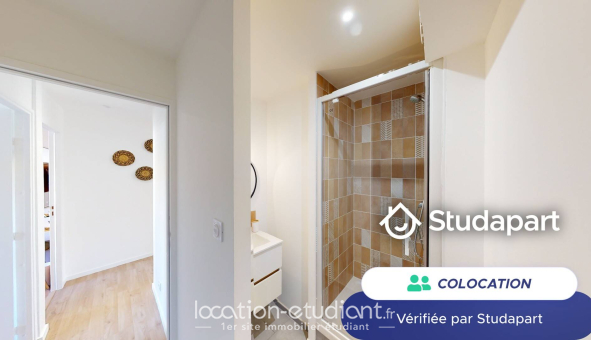 Colocation étudiante Studio &agrave; Villeurbanne (69100)