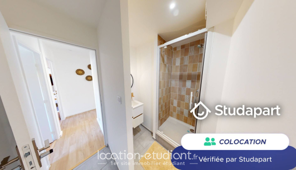 Colocation étudiante Studio &agrave; Villeurbanne (69100)