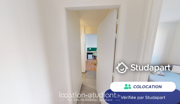 Colocation étudiante Studio &agrave; Villeurbanne (69100)