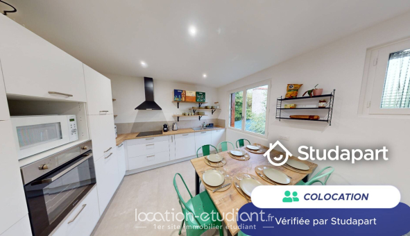 Colocation étudiante Studio &agrave; Villeurbanne (69100)