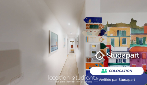 Colocation étudiante Studio &agrave; Villeurbanne (69100)