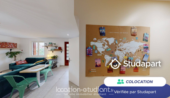 Colocation étudiante Studio &agrave; Villeurbanne (69100)