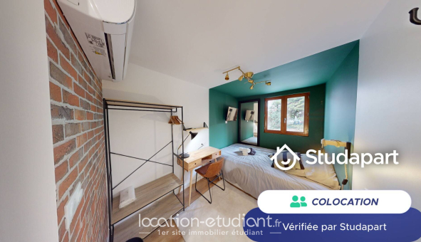 Colocation étudiante Studio &agrave; Villeurbanne (69100)