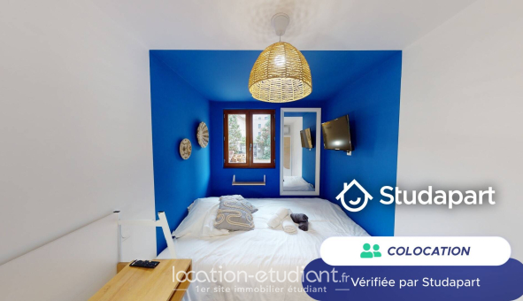 Colocation étudiante Studio &agrave; Villeurbanne (69100)