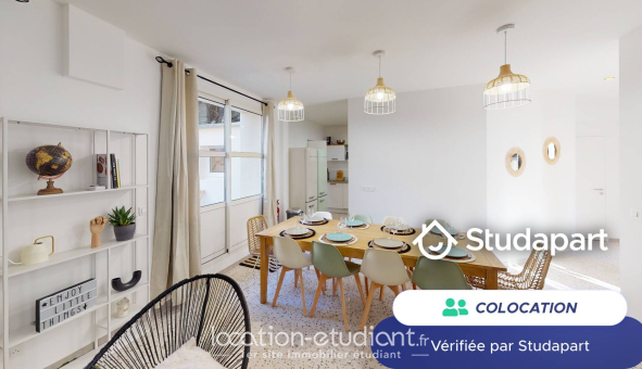 Colocation étudiante Studio &agrave; Villeurbanne (69100)