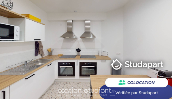 Colocation étudiante Studio &agrave; Villeurbanne (69100)