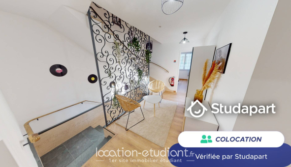 Colocation étudiante Studio &agrave; Villeurbanne (69100)