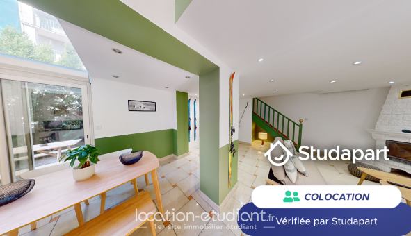 Colocation étudiante Studio &agrave; Villeurbanne (69100)
