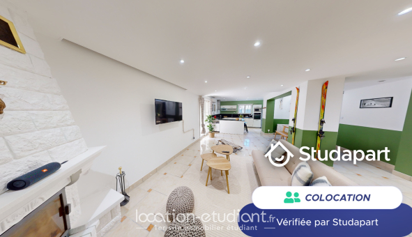 Colocation étudiante Studio &agrave; Villeurbanne (69100)