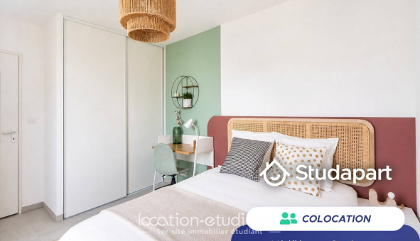 Colocation étudiante T5 &agrave; Villeurbanne (69100)