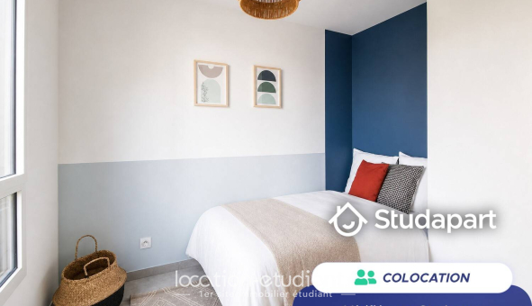 Colocation étudiante T5 &agrave; Villeurbanne (69100)