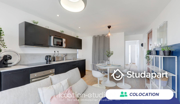 Colocation étudiante Studio &agrave; Villeurbanne (69100)
