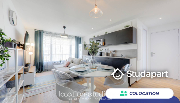 Colocation étudiante Studio &agrave; Villeurbanne (69100)