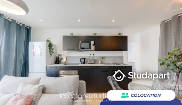 Colocation étudiante Studio &agrave; Villeurbanne (69100)