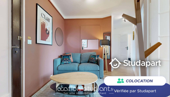 Colocation étudiante Studio &agrave; Villeurbanne (69100)
