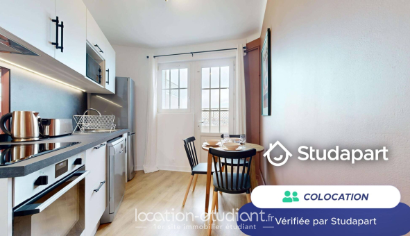 Colocation étudiante Studio &agrave; Villeurbanne (69100)