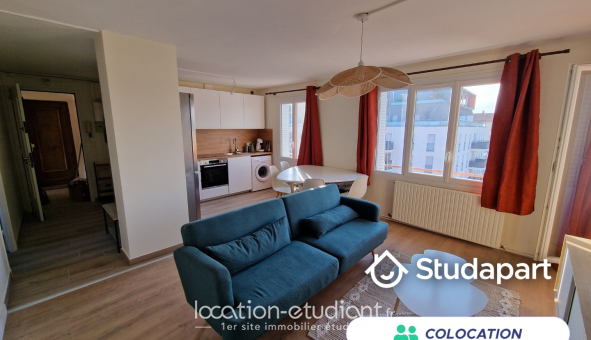 Colocation étudiante Studio &agrave; Villeurbanne (69100)
