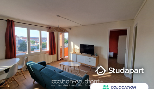 Colocation étudiante Studio &agrave; Villeurbanne (69100)