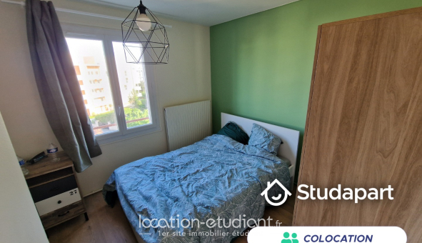 Colocation étudiante Studio &agrave; Villeurbanne (69100)