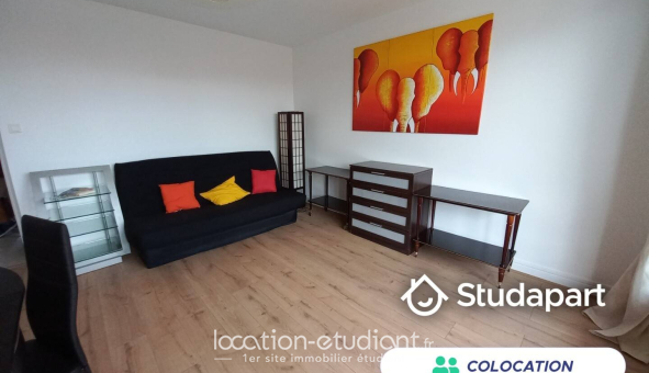 Colocation étudiante Studio &agrave; Villeurbanne (69100)