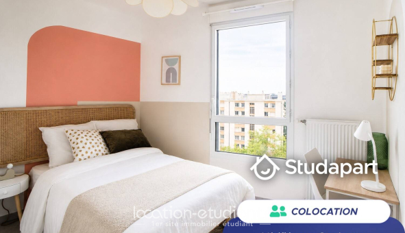 Colocation étudiante T5 &agrave; Villeurbanne (69100)