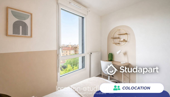 Colocation étudiante T5 &agrave; Villeurbanne (69100)