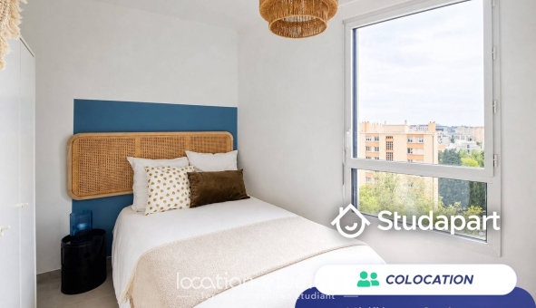 Colocation étudiante T5 &agrave; Villeurbanne (69100)