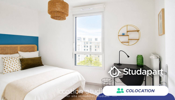 Colocation étudiante T5 &agrave; Villeurbanne (69100)